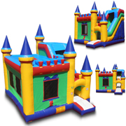 inflatable combo bouncy slide